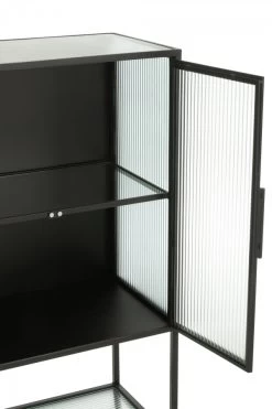 Buffet 4 Portes Métal Verre 22 Buffet 4 Portes Métal Verre -Meubles De Maison Magasin 195 1 Buffet 4 Portes Metal Verre Jline Jolipa Deco Campagne Chic 11