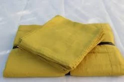 6 Serviettes De Table Naïs Curry