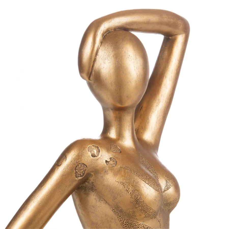Statue Femme Julian Dorée H80cm 4 Statue Femme Julian Dorée H80cm – Image 2