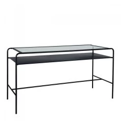 Bureau Ernest Métal Verre Blanc D'Ivoire -Meubles De Maison Magasin 203 1 Bureau Ernest Metal Verre Blanc d Ivoire Deco Campagne Chic 4