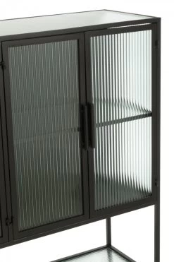 Buffet 4 Portes Métal Verre 20 Buffet 4 Portes Métal Verre -Meubles De Maison Magasin 218 1 Buffet 4 Portes Metal Verre Jline Jolipa Deco Campagne Chic 9