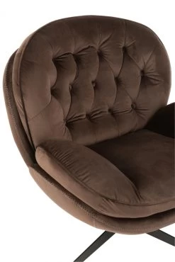 Fauteuil Relax + Repose Pieds Velours Marron 20 Fauteuil Relax + Repose Pieds Velours Marron -Meubles De Maison Magasin 222 1 Fauteuil Relax Repose Pieds Velours Marron Jline Jolipa Deco Campagne Chic 6