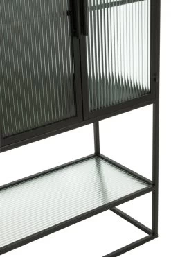 Buffet 4 Portes Métal Verre 19 Buffet 4 Portes Métal Verre -Meubles De Maison Magasin 224 1 Buffet 4 Portes Metal Verre Jline Jolipa Deco Campagne Chic 8