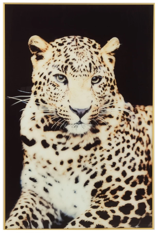 Cadre Leopard Verre 120cm 3 Cadre Leopard Verre 120cm