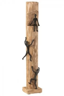 Figurines Escalade Tronc Manguier Alu Noir 75.5cm