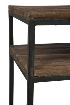 Console Indus 1 Etagère Bois/Métal -Meubles De Maison Magasin 233 78554 5