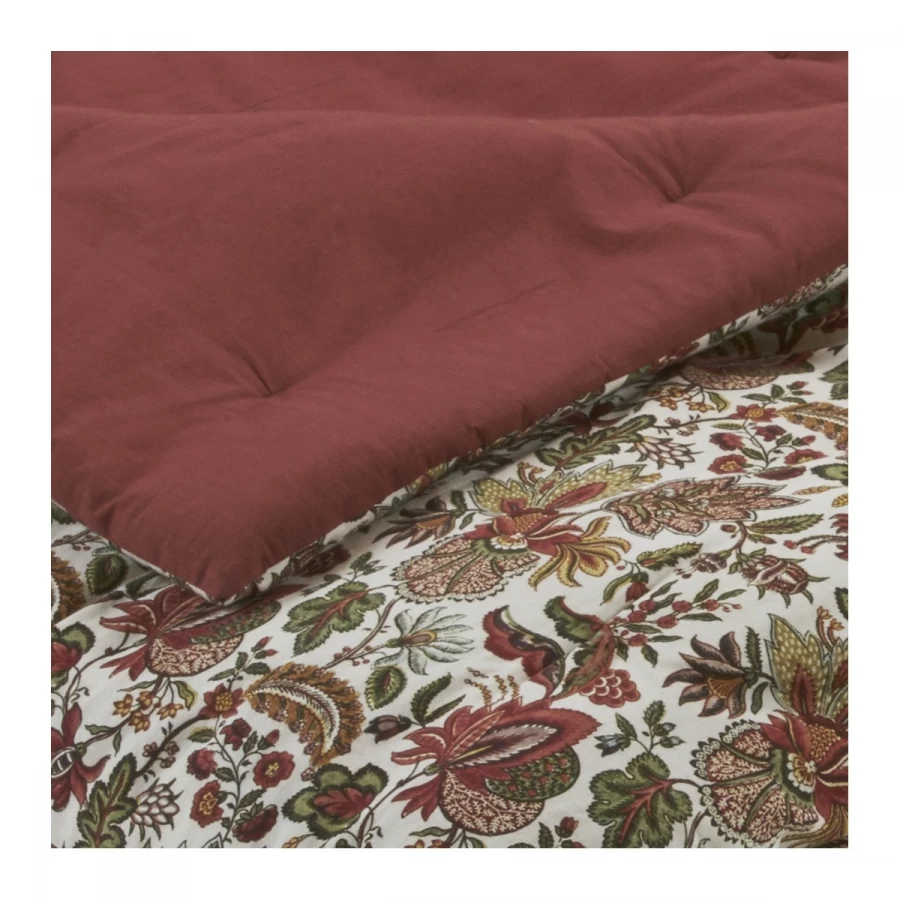 Courte Pointe Elodie Tommette Imprimé 200x150 Blanc D'Ivoire 4 Courte Pointe Elodie Tommette Imprimé 200x150 Blanc D'Ivoire – Image 2