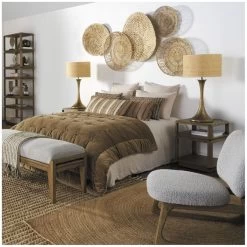 Tapis Cercle Jute Naturelle 240x150 Blanc D'Ivoire -Meubles De Maison Magasin 237 1 Tapis Cercle Jute Naturelle 240x150 Blanc d Ivoire Deco Campagne Chic 4