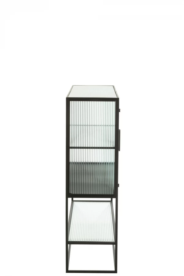 Buffet 4 Portes Métal Verre 6 Buffet 4 Portes Métal Verre – Image 4