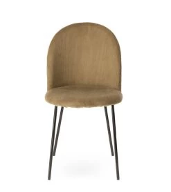 Chaise Velours Côtelé Abba Athezza (5 Couleurs) 9 Chaise Velours Côtelé Abba Athezza (5 Couleurs) -Meubles De Maison Magasin 247 1 Chaise Velours Cotele Abba Kaki Athezza Hanjel Deco Campagne Chic 2