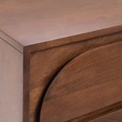 Commode Bali 3 Tiroirs -Meubles De Maison Magasin 251 1 Commode 3 Tiroirs Bali Bois Fonce Amadeus Cades Design Deco Campagne Chic 4