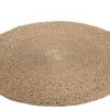 Tapis Rond Tressé Zostere Naturel ø120cm