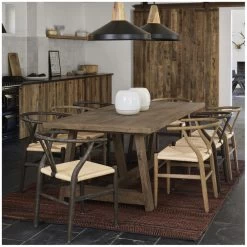 Table à Manger Malo Chêne Naturel Blanc D'Ivoire 240cm 14 Table à Manger Malo Chêne Naturel Blanc D'Ivoire 240cm -Meubles De Maison Magasin 253 1 Table a Manger Rectangulaire Malo Chene Naturel Blanc d Ivoire Deco Campagne Chic 6