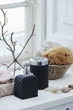 Distributeur De Savon Portia Noir Mat -Meubles De Maison Magasin 254 Distributeur de Savon Portia Noir 6