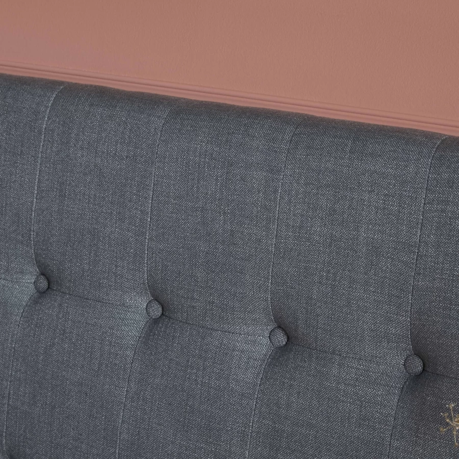 Tête De Lit Capitonnée Gris Vatican 160cm 4 Tête De Lit Capitonnée Gris Vatican 160cm – Image 2