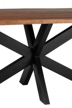 Table à Manger Rectangulaire Acacia Foncé 200cm 10 Table à Manger Rectangulaire Acacia Foncé 200cm -Meubles De Maison Magasin 261 1 Table a Manger Rectangulaire Acacia Fonce 200cm 4