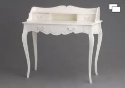 Bureau Bois Apolline Crème Antique