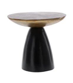 Bout De Canapé Alu Lavina Noir Doré 7 Bout De Canapé Alu Lavina Noir Doré -Meubles De Maison Magasin 265 1 Bout de Canape Lavina Alu Noir Dore Athezza hanjel Deco Campagne Chic 3