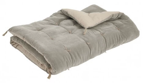 Futon Matteo Velours / Lin --- Gris Clair 180x80 Blanc D'Ivoire 3 Futon Matteo Velours / Lin --- Gris Clair 180x80 Blanc D'Ivoire