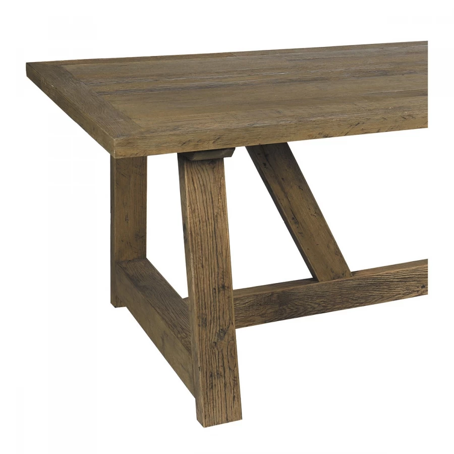 Table à Manger Malo Chêne Naturel Blanc D'Ivoire 240cm 5 Table à Manger Malo Chêne Naturel Blanc D'Ivoire 240cm – Image 3