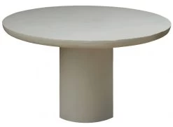 Table à Manger Piastro Enduite à La Chaux Pomax ø150cm