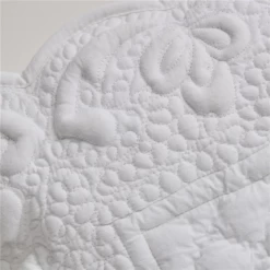 Boutis Maisie Blanc 240x260 -Meubles De Maison Magasin 288 1 Boutis Maisie Blanc 240x260 Lene Bjere Deco Campagne Chic 4