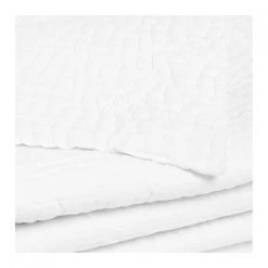 Dessus De Lit -- César Boutis Coton Blanc 260x240 Blanc D'Ivoire -Meubles De Maison Magasin 291 1 Dessus de Lit Cesar Boutis Coton Blanc 260x240 Blanc d Ivoire Deo Campagne Chic 2