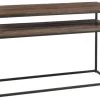Console Indus 1 Etagère Bois/Métal