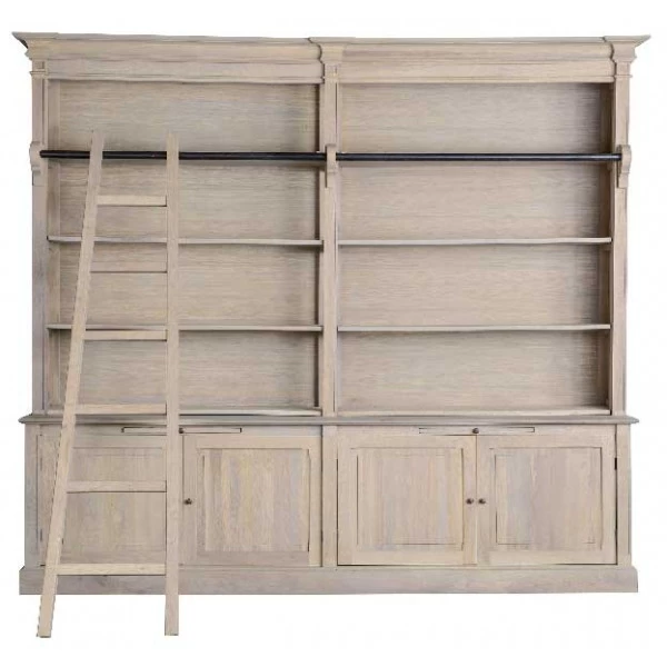 Bibliothèque Hausmann 4 Portes Chêne Oxydé 3 Bibliothèque Hausmann 4 Portes Chêne Oxydé