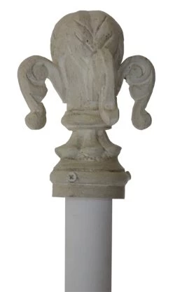 2 Embouts De Tringle Feuille Coquecigrues