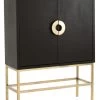 Armoire Bar Orea Manguier Noir/Or 2 Armoire Bar Orea Manguier Noir/Or -Meubles De Maison Magasin 299 1 Armoire Bar Orea 2 Portes Jline Jolipa Deco Campagne Chic