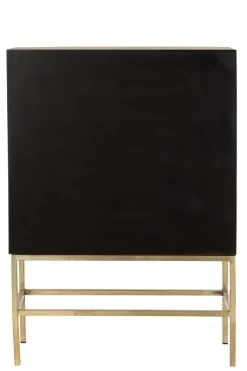 Armoire Bar Orea Manguier Noir/Or -Meubles De Maison Magasin 303 1 Meuble Bar Orea Manguier Noir Or Jline Jolipa Deco Campagne Chic 4
