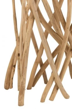 Console Branches De Teck Naturel -Meubles De Maison Magasin 305 1 Console Branches de Teck Naturel Jline Jolipa Style Campagne 4