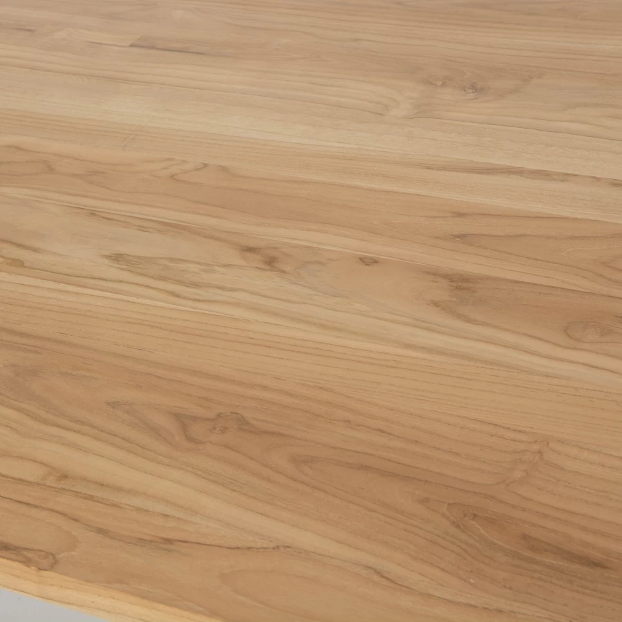 Table à Manger Rectangulaire Teck Naturel Dune 200cm 5 Table à Manger Rectangulaire Teck Naturel Dune 200cm – Image 3