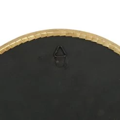 Miroir Sorcière Rond Edman Laiton Doré ø21.5cm -Meubles De Maison Magasin 307 1 Miroir Sorciere Rond Edman Dore o21