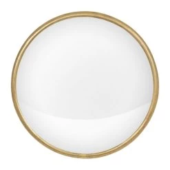 Miroir Sorcière Rond Edman Laiton Doré ø21.5cm