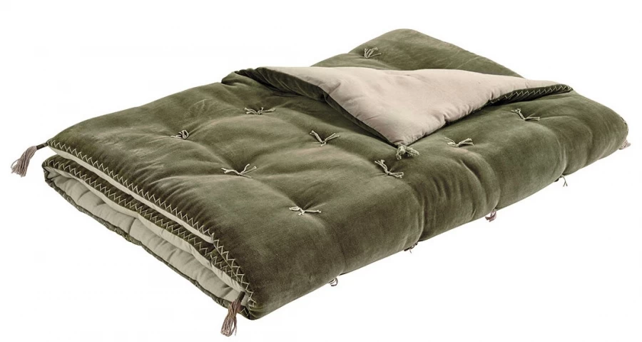 Futon Matteo Velours / Lin **KAKI* 180x80 Blanc D'Ivoire 3 Futon Matteo Velours / Lin **KAKI* 180x80 Blanc D'Ivoire