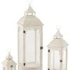 S/3 Lanternes Ibiza Bois Blanc -Meubles De Maison Magasin 330 1 S3 Lanternes Ibiza Bois Blanc J Line Jolipa Deco Campagne Chic 4