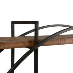 Etagère Ronde 4 Niveaux Factory Indus Bois Métal -Meubles De Maison Magasin 336 Etagere Ronde 4 Niveaux Factory Indus Cote Table Style Campagne 5