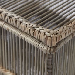 Jeu De Paniers Norah Rotin Naturel Fait Main -Meubles De Maison Magasin 348 1 Panier Osier Naturel Lene Bjerre Deco Campagne Chic 3