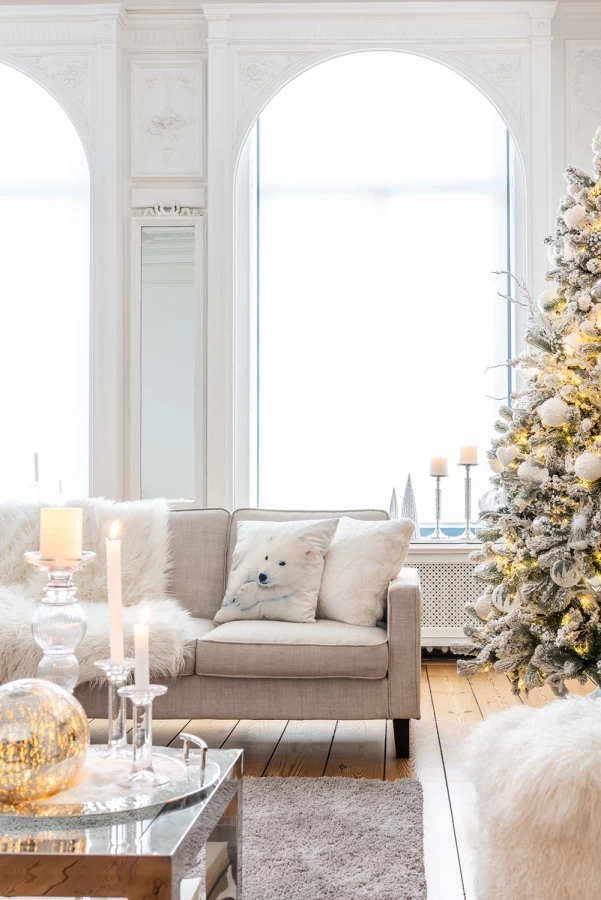 Table De Salon Contemporaine Métal-Argent Verre 4 Table De Salon Contemporaine Métal-Argent Verre – Image 2