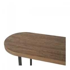 Console Léo Chêne Recyclé Métal Fin Blanc D'Ivoire -Meubles De Maison Magasin 365 1 Console Leo Chene recycle Blanc d Ivoire Deco Campagne Chic 7