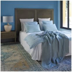 Tapis Darya Bleu 240x150 Blanc D'Ivoire 8 Tapis Darya Bleu 240x150 Blanc D'Ivoire -Meubles De Maison Magasin 375 1 Tapis Darya Bleu 240x150 Blanc d Ivoire Deco Campagne Chic 3