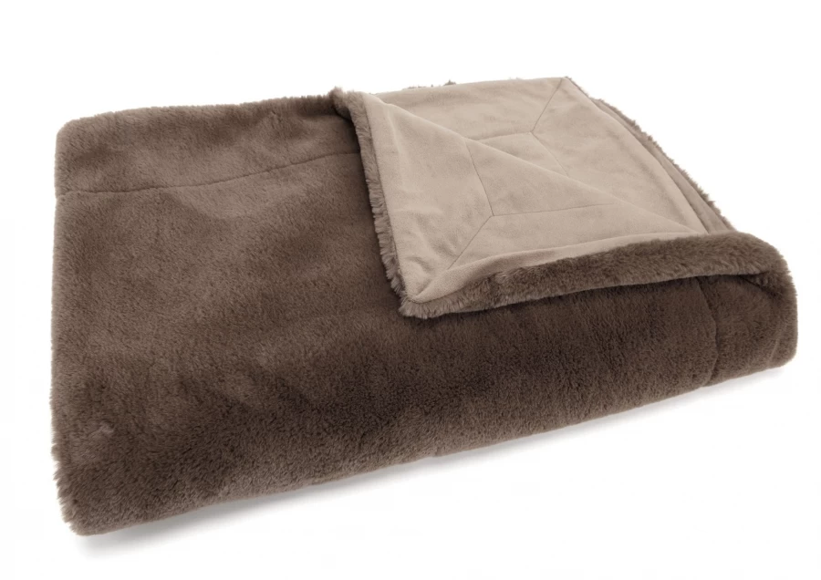 Plaid Luxe Châtaigne 130x170 3 Plaid Luxe Châtaigne 130x170