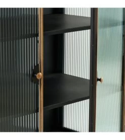 Meuble Buffet Métal Argo 2 Portes Athezza -Meubles De Maison Magasin 395 1 Buffet Argo 2 Portes Metal Verre Athezza Style Campagne 5