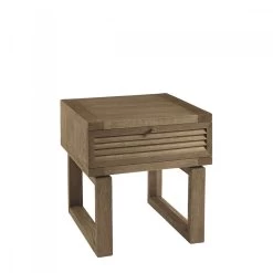 Bout De Canapé Dina Chêne Naturel Blanc D'Ivoire -Meubles De Maison Magasin 396 1 Bout de Canape Dina Chene Naturel Blanc d Ivoire Deco Campagne Chic 3