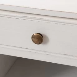 Bout De Canapé 1 Tiroir Loberon Blanc -Meubles De Maison Magasin 415 1 Bout de Canape 1 Tiroir Loberon Blanc Amadeus cades Deco campagne Chic