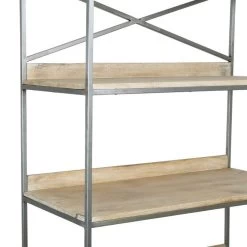 Etagère 4 Niveaux Bois Métal Tangram -Meubles De Maison Magasin 420 1 Etagere Tangram Jardin d Ulysse Bois Metal Deco Campagne Chic