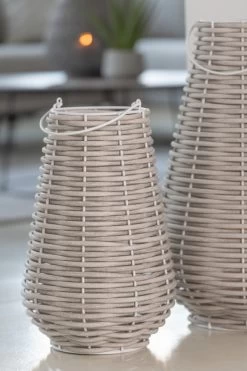 Lanterne Tressée Blanchie Eclairage Leds 10 Lanterne Tressée Blanchie Eclairage Leds -Meubles De Maison Magasin 432 1 Lanterne Tressee Blanchie Leds J Line Jolipa Deco Campagne Chic