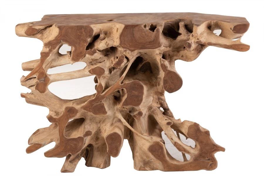 Console Teck Naturel Raoul 4 Console Teck Naturel Raoul – Image 2